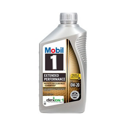 Mobil 1 Extended Performance Full Synthetic Motor Oil 0W-20